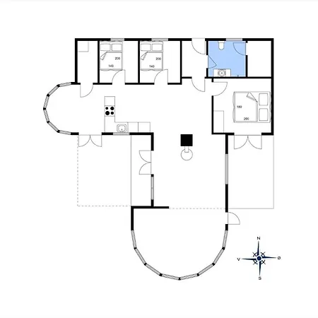 Casa de Férias 4464-hvide-sande-tingodden-309 Hvide Sande